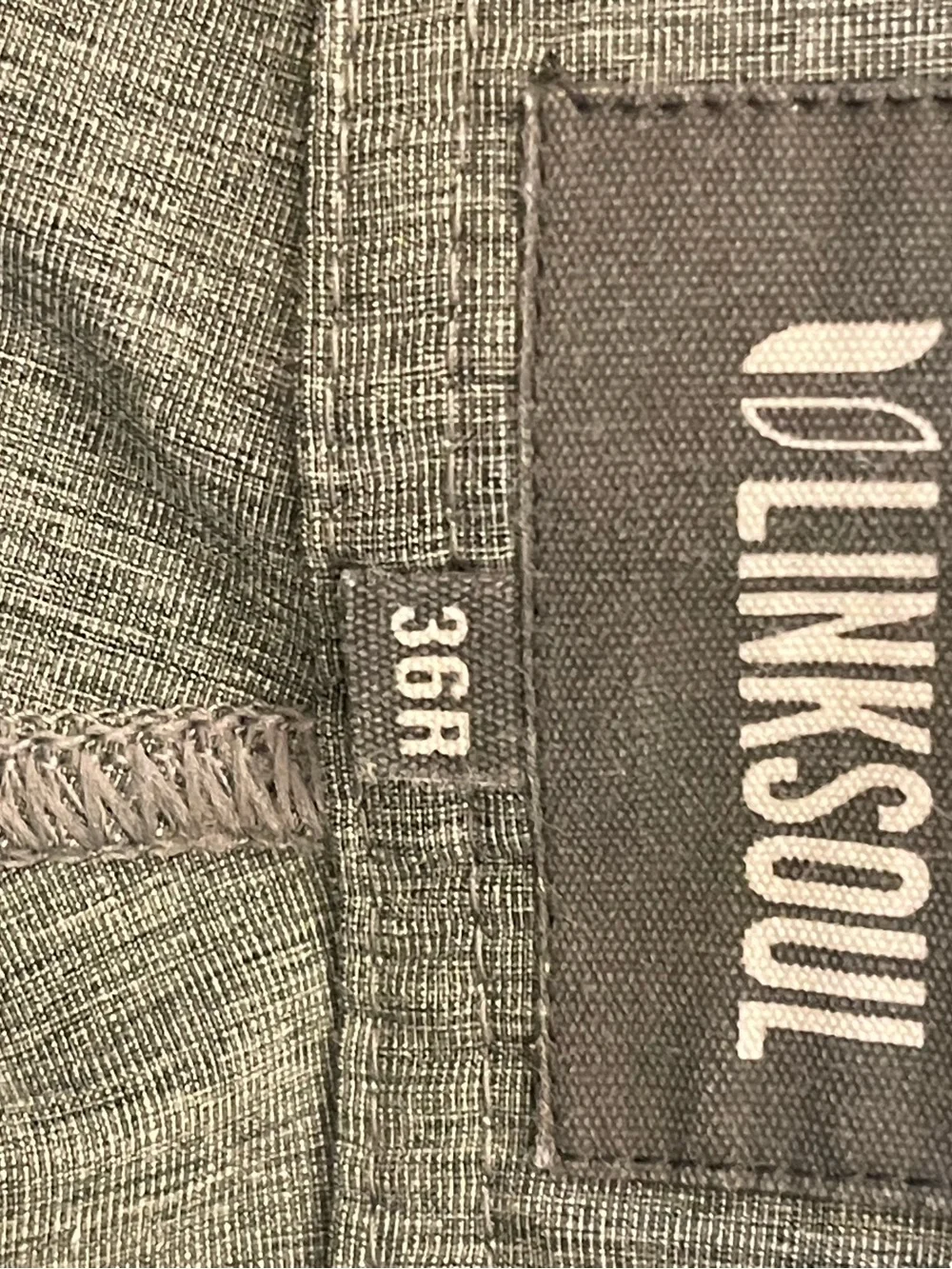 Linksoul Golf Stretch Performance Pant SZ 36 x 32 Light Olive Green